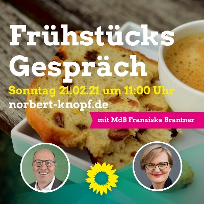 Frühstücksgespräch mit der Bundestagsabgeordneten Franziska Brantner